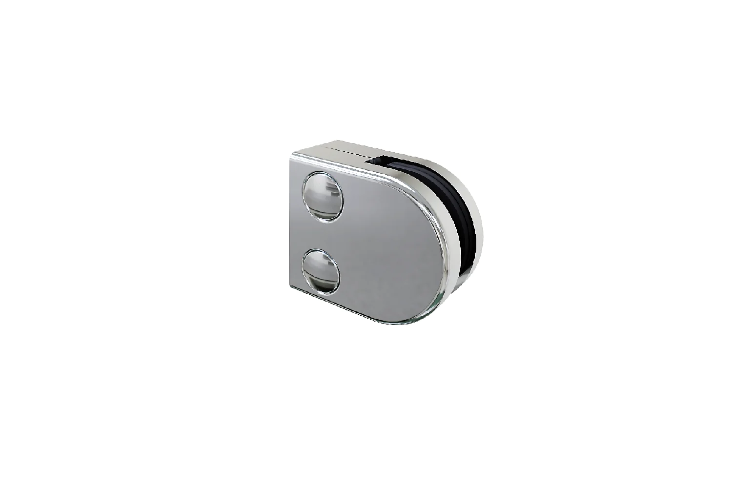 stainless steel glass pressure bracket for glass from 6mm to 10mm thick