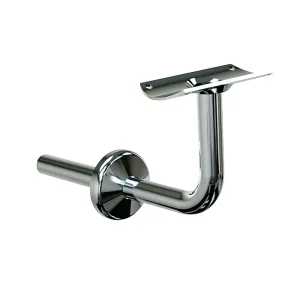 Stainless Steel Handrail – Wall Bracket for round Handrail with Core Mount