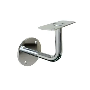stainless steel handrail with flat plat with flange