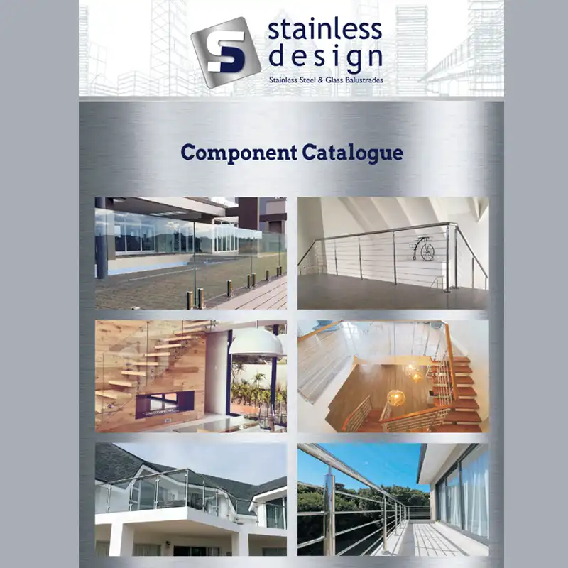 stainless design component catalogue for balustrades