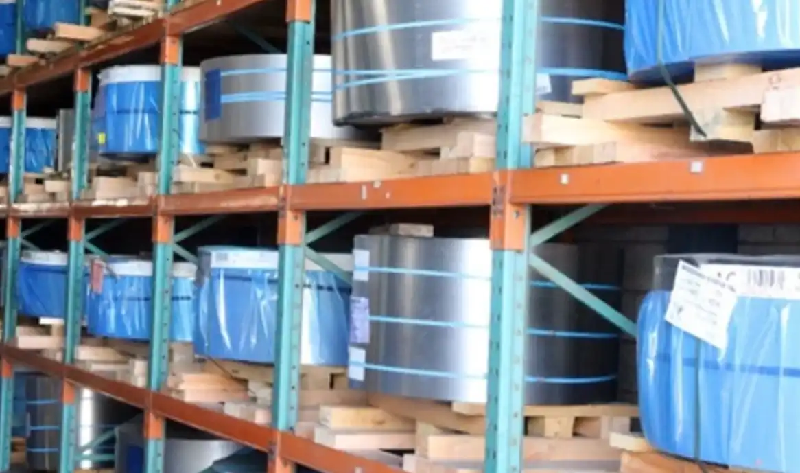 Steel coil storage