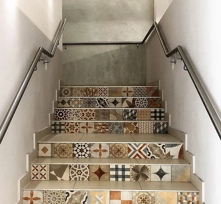stainless steel handrail for wall