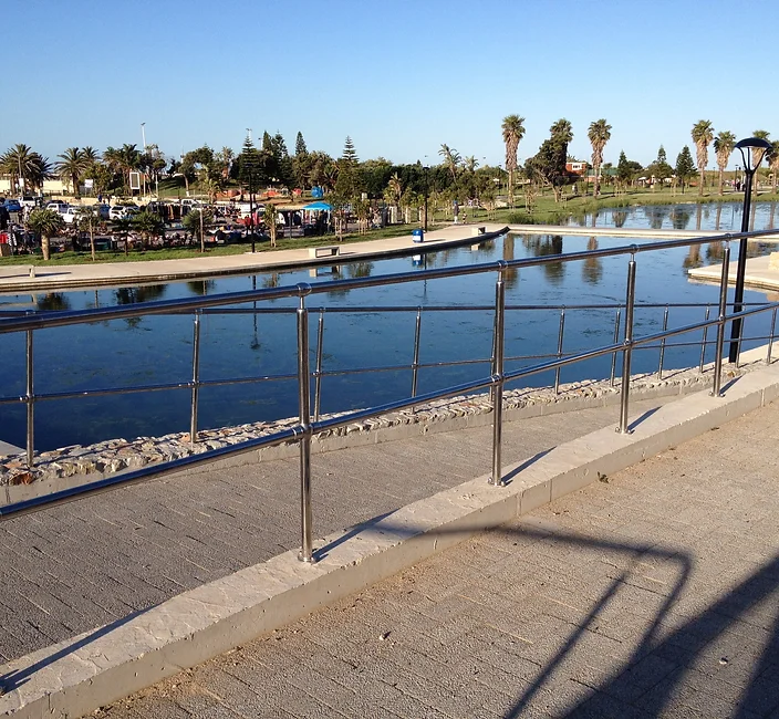 stainless steel handrail