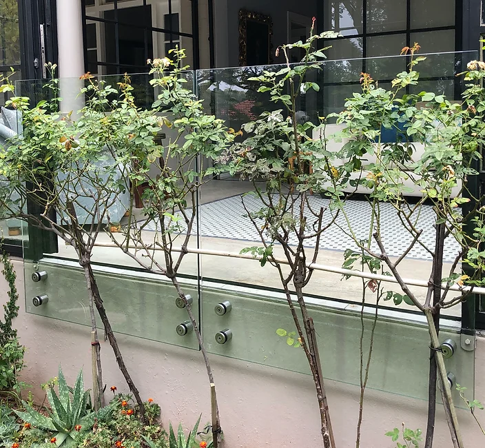 glass stand off balustrades