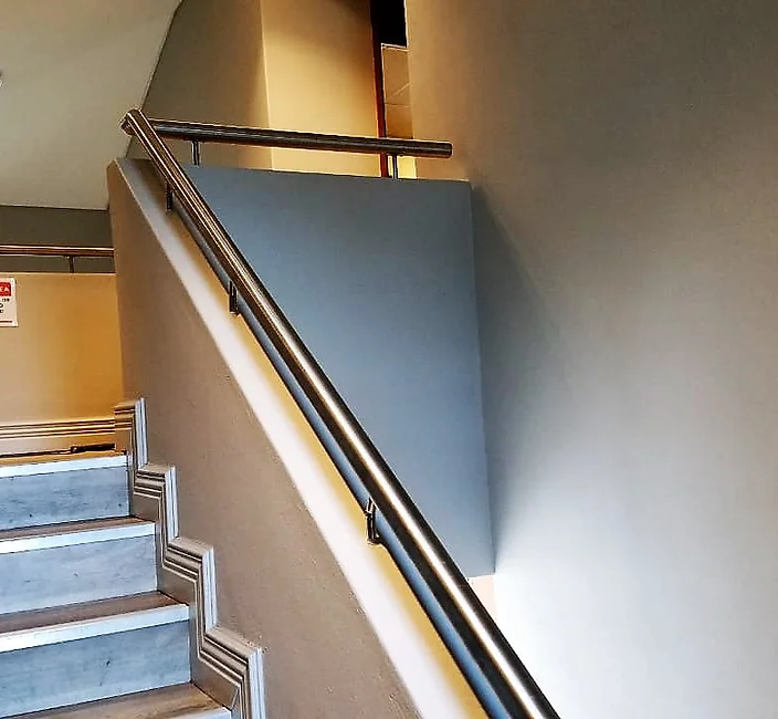 stainless steel handrail for wall