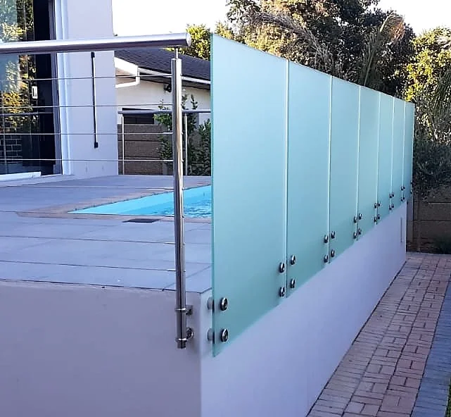 glass stand off balustrades