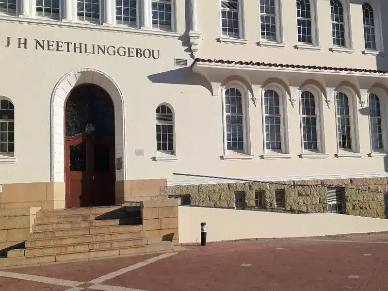 stellenbosch university balustrade installation